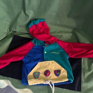 Vintage Jordache Colour Block Hoodie